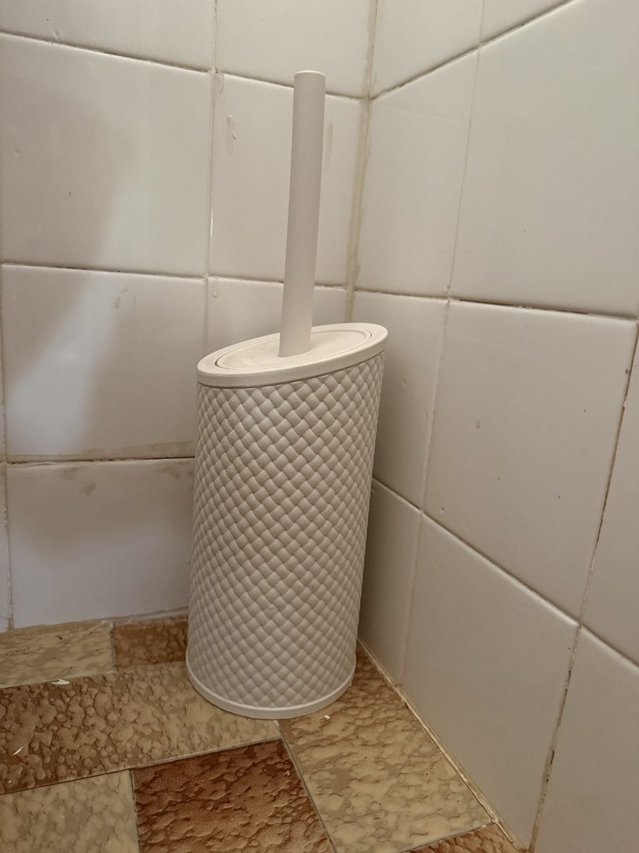 The Toilet Brush, the real object behind this spot